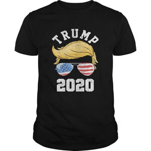 Trump 2020 Glasse American Flag Shirt